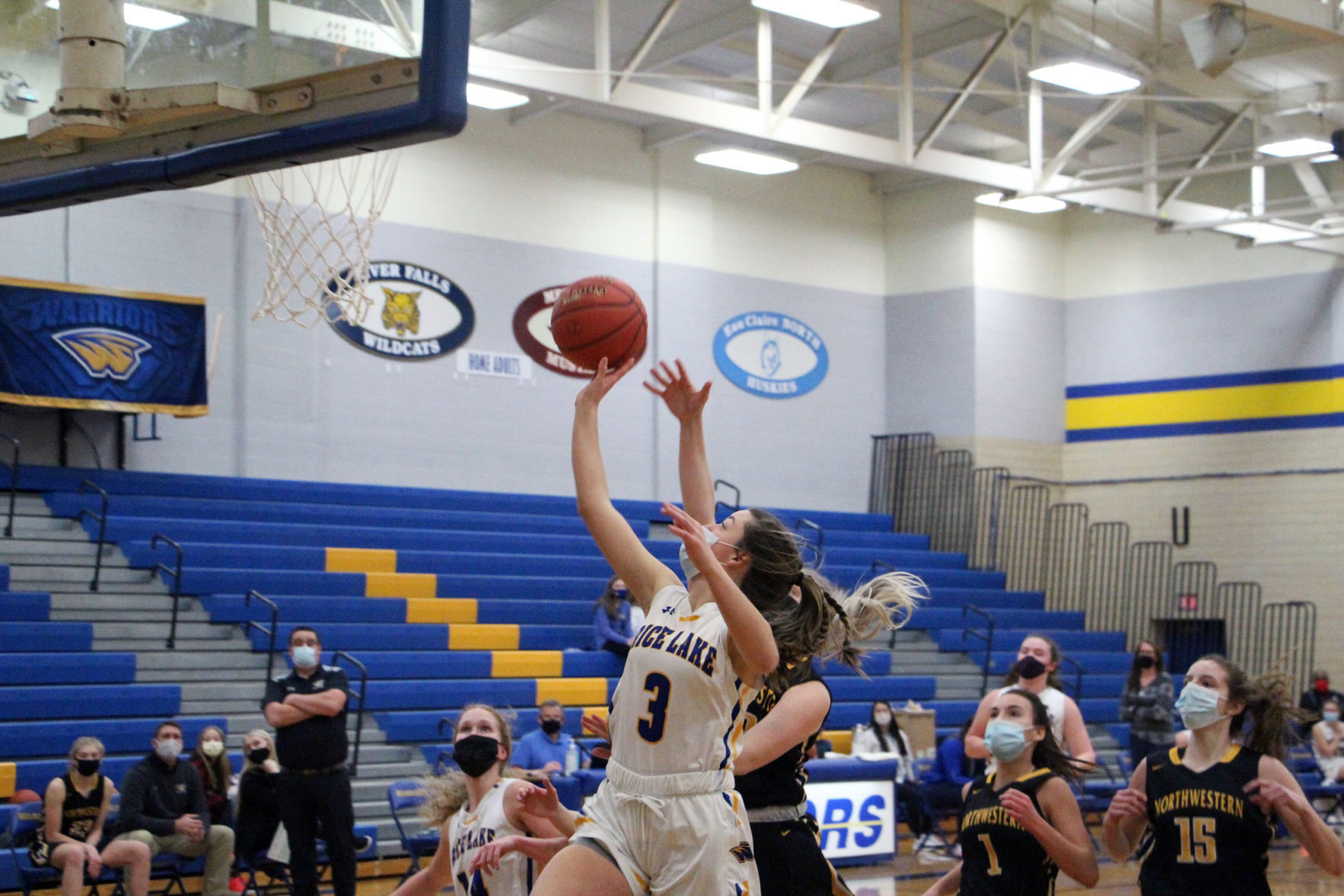 Rice Lake girls basketball vs. Northwestern 12-30-20